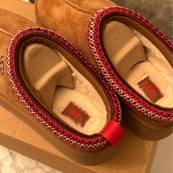 New UGG Tazz Chestnut Sandals Women Slipper - Picture 2 of 4